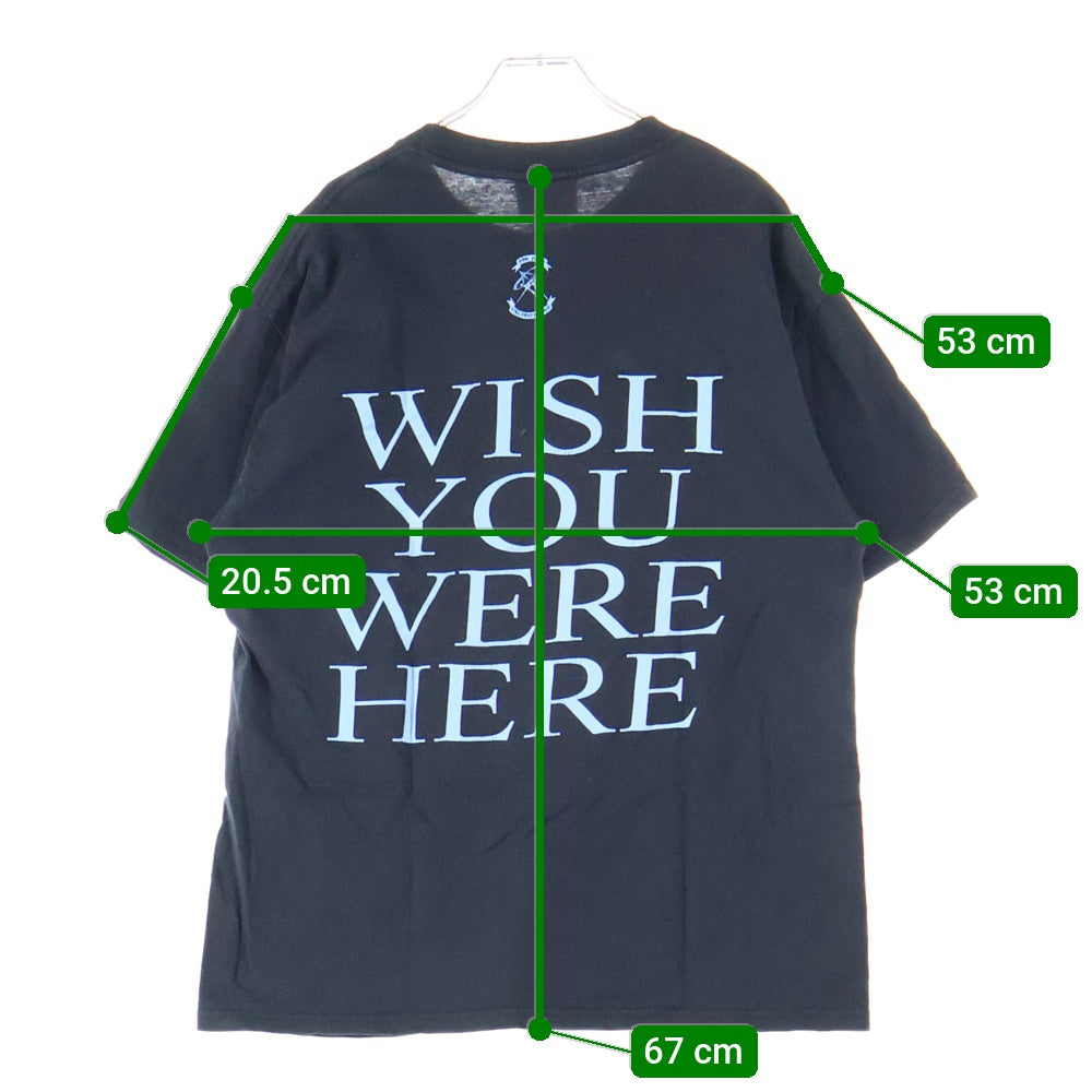 VINTAGE(ヴィンテージ) 00s PINK FLOYD WISH YOU WERE HERE ARTIMONDEボディ ピンクフロイド 両面プリント 半袖Tシャツ ブラック
