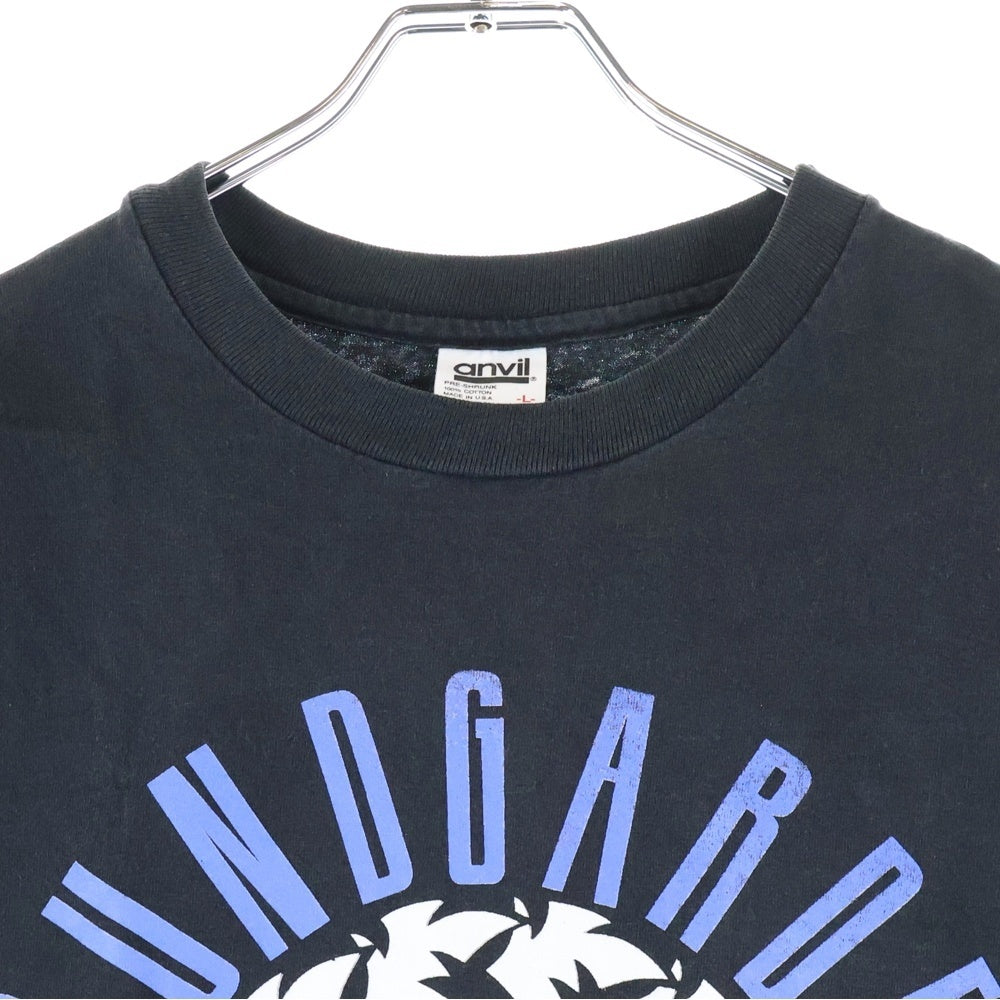 VINTAGE(ヴィンテージ) 90s SOUNDGARDEN BAD MOTOR FINGER Anvilボディ バッドモーターフィンガー 両面プリント 半袖Tシャツ カットソー ブラック