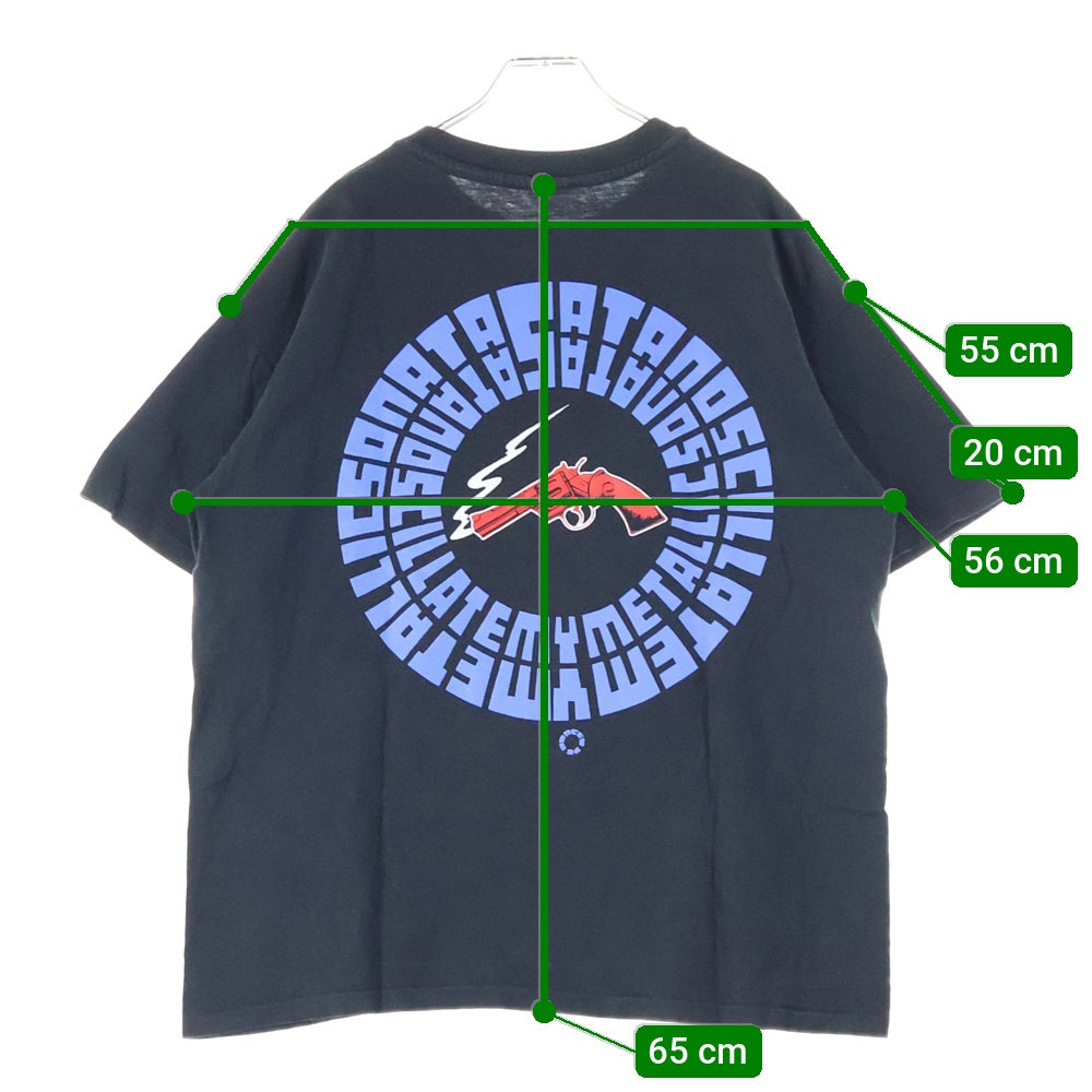 VINTAGE(ヴィンテージ) 90s SOUNDGARDEN BAD MOTOR FINGER Anvilボディ バッドモーターフィンガー 両面プリント 半袖Tシャツ カットソー ブラック