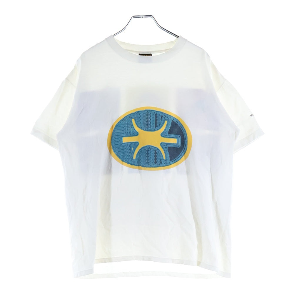 VINTAGE(ヴィンテージ) 90s KINGCRIMSON THRAK 1995 brockumボディ キング クリムゾン 両面プリント 半袖Tシャツ ホワイト