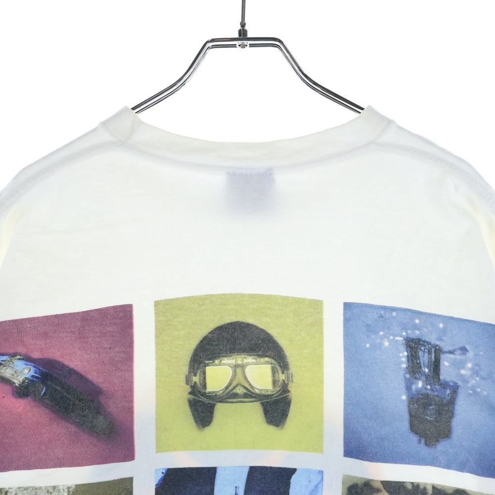 VINTAGE(ヴィンテージ) 90s KINGCRIMSON THRAK 1995 brockumボディ キング クリムゾン 両面プリント 半袖Tシャツ ホワイト