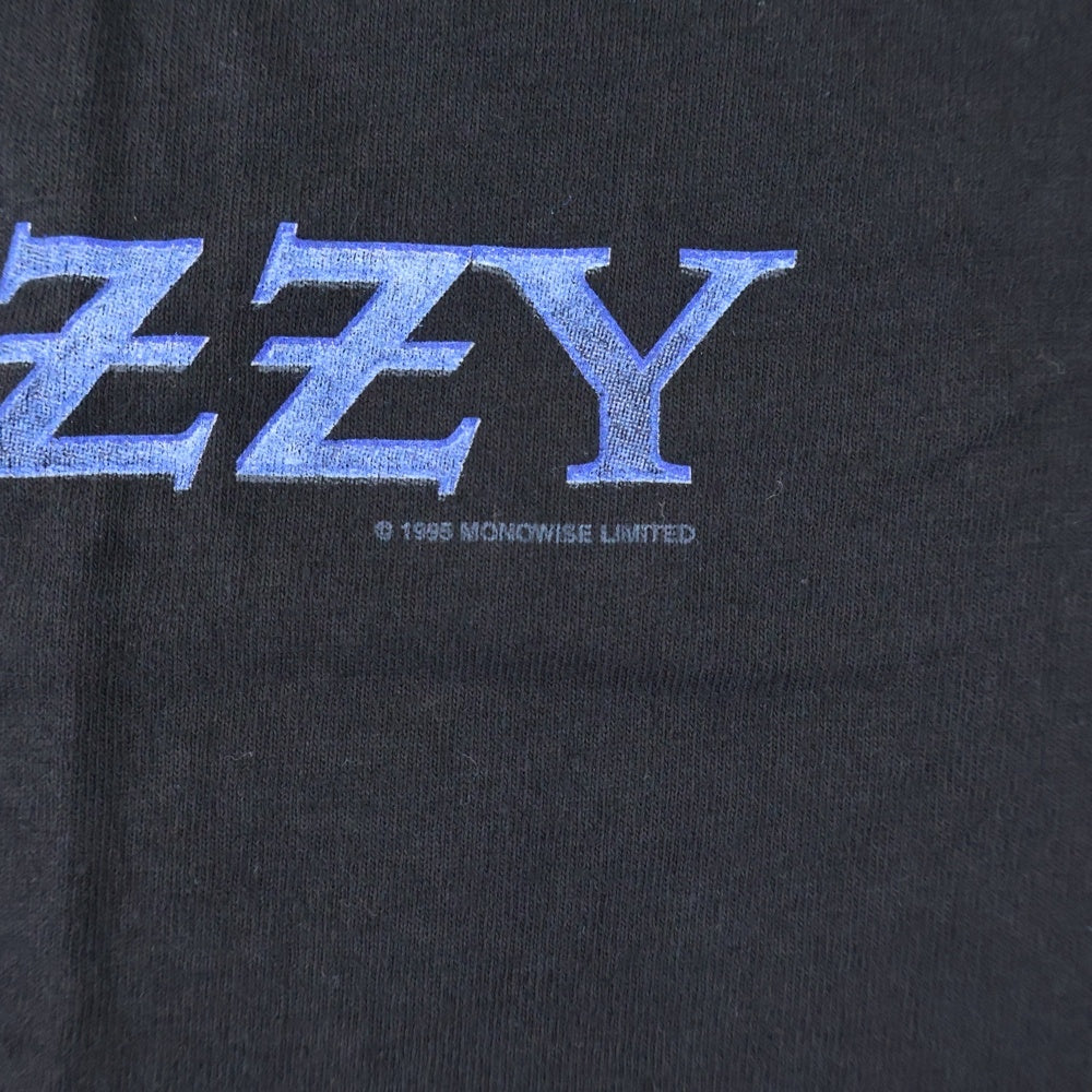VINTAGE(ヴィンテージ) 90s OZZY OSBOURNE MONOWISE LIMITED TEE SIGNALボディ オジーオズボーン 両面プリント 半袖Tシャツ ブラック