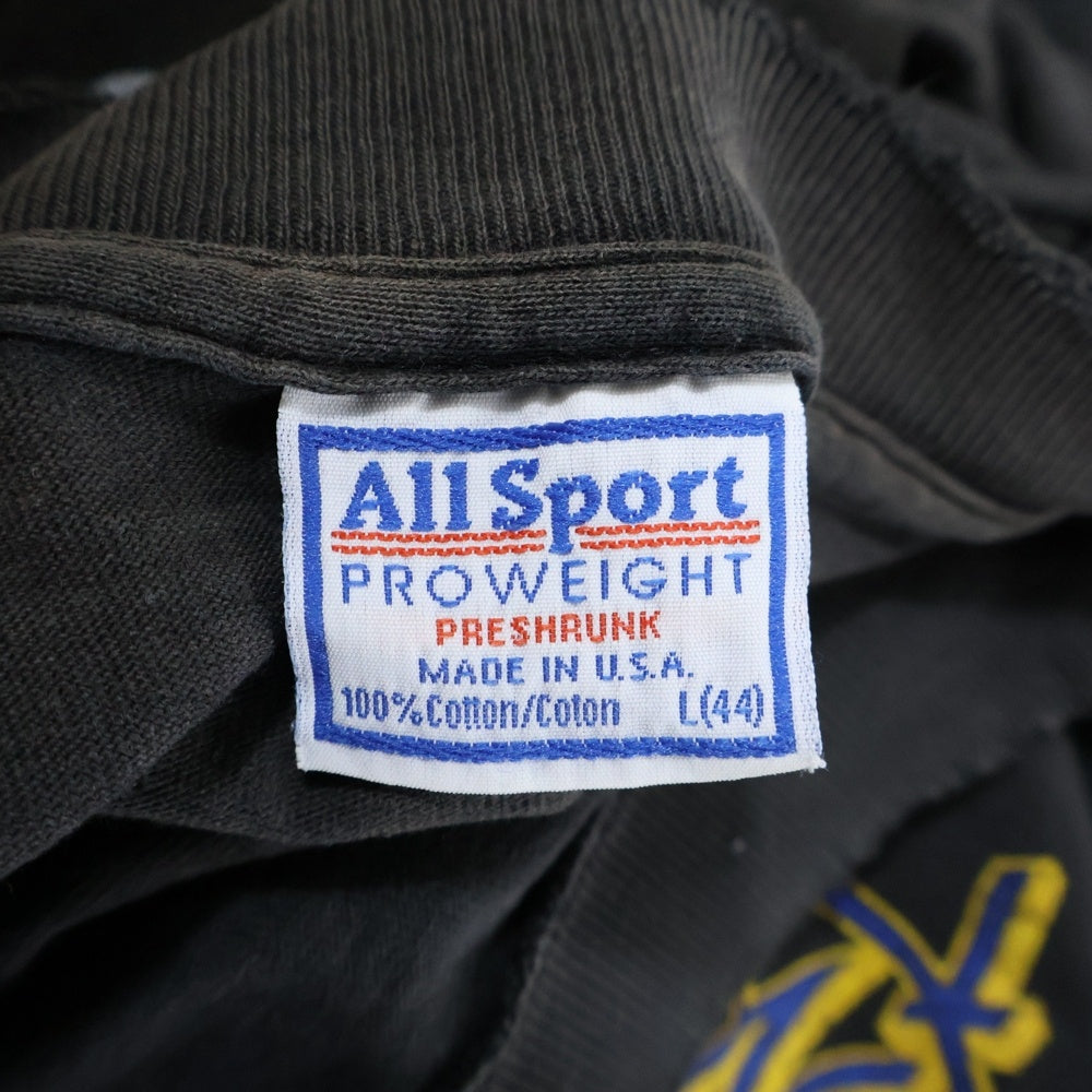 VINTAGE(ヴィンテージ) 90s OZZY OSBOURNE MONOWISE LIMITED TEE ALL SPORTボディ オジーオズボーン 両面プリント 半袖Tシャツ ブラック