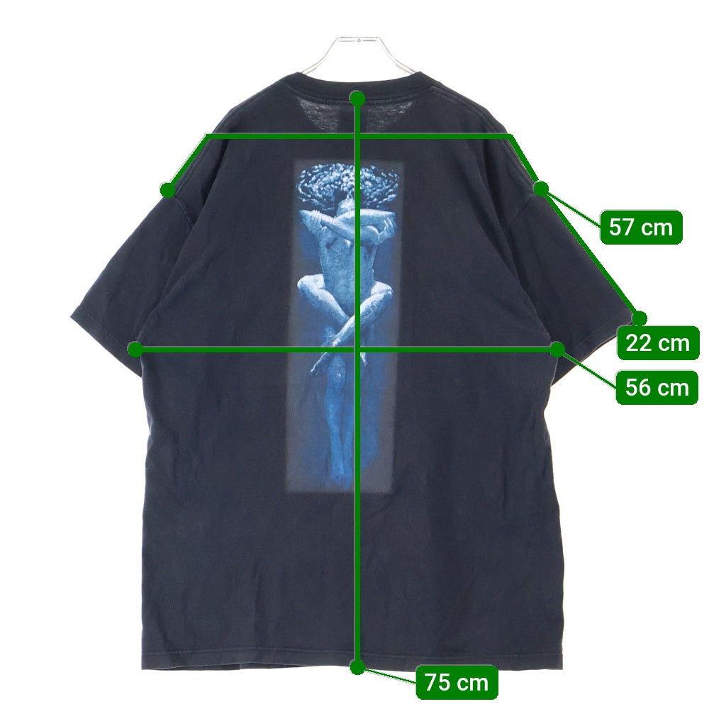 VINTAGE(ヴィンテージ) 90s TOOL AENIMA TEE GIANTボディ トゥール バンド 両面プリント 半袖Tシャツ ブラック