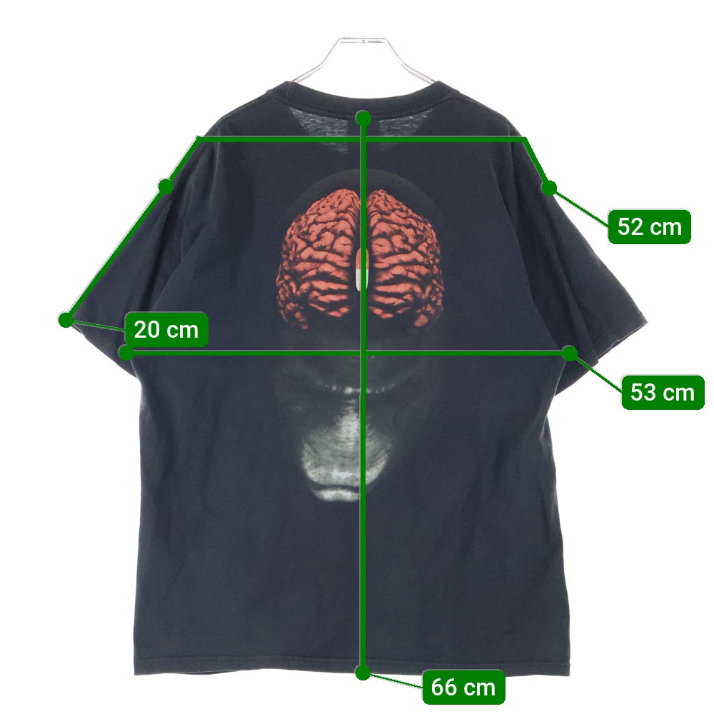 VINTAGE(ヴィンテージ) 00s TOOL BOXLOGOTEE M&O Knitsボディ トゥール バンド 両面プリント 半袖Tシャツ ブラック