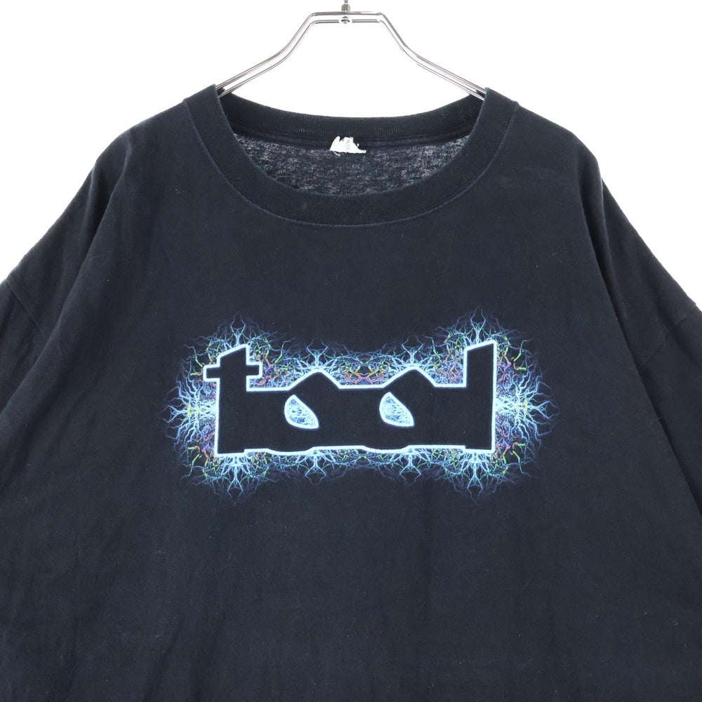 VINTAGE(ヴィンテージ) 00s TOOL Lateralus TEE 2006 ANVILボディ トゥール フラクタル 幾何学 バンド 両面プリント 半袖Tシャツ ブラック