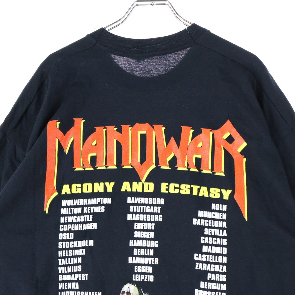 MANOWAR AGONY AND ECSTASY Tシャツ 94/95 Vintage 1994-95 Manowar tour t-shirt Agony and Ecstasy