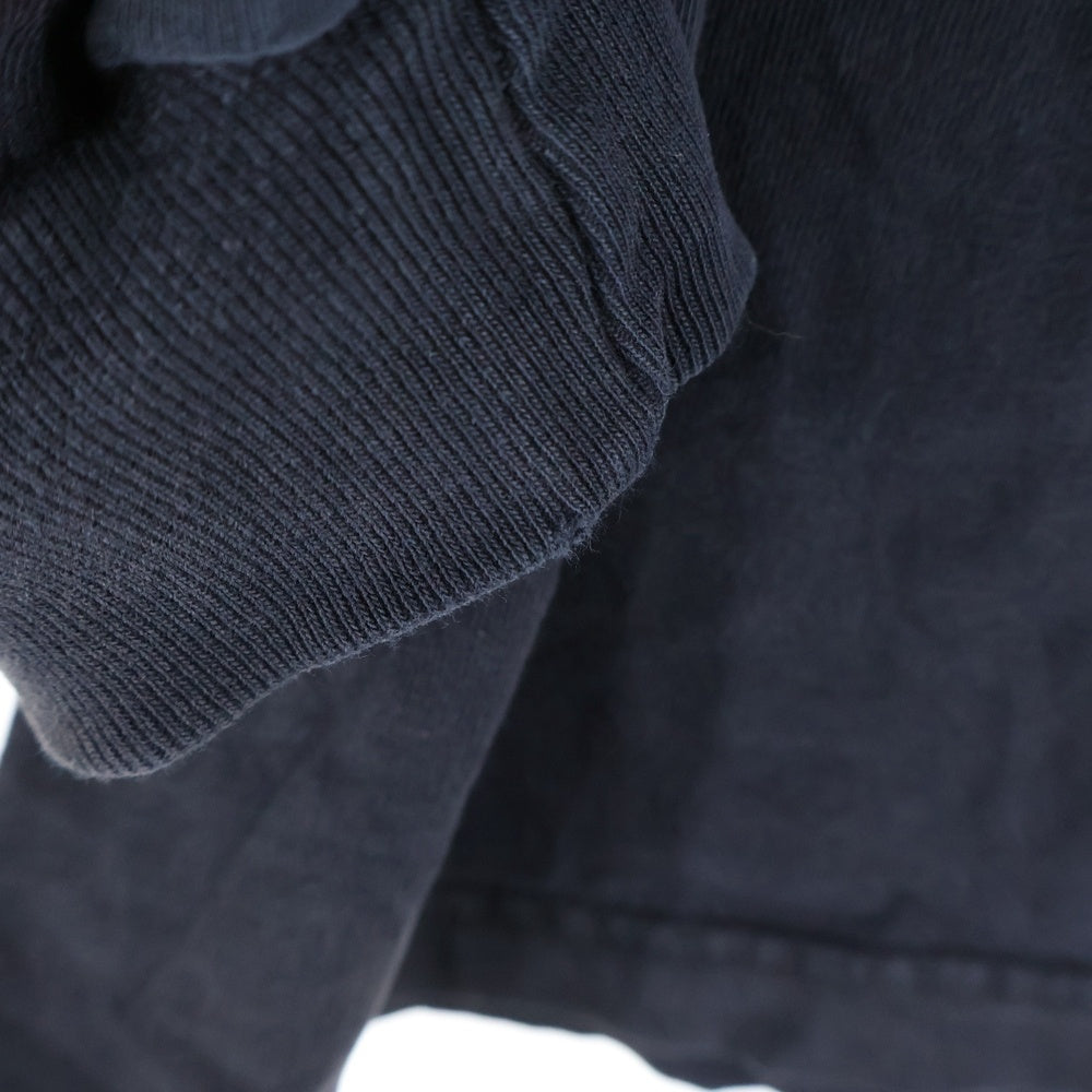 HARLEY DAVIDSON(ハーレーダビッドソン) 00s VINTAGE INFERNO FLAMES L/S TEE 2006 ヴィンテージ インフェルノフレイムス 袖ファイヤー 長袖Tシャツ クルーネック ブラック