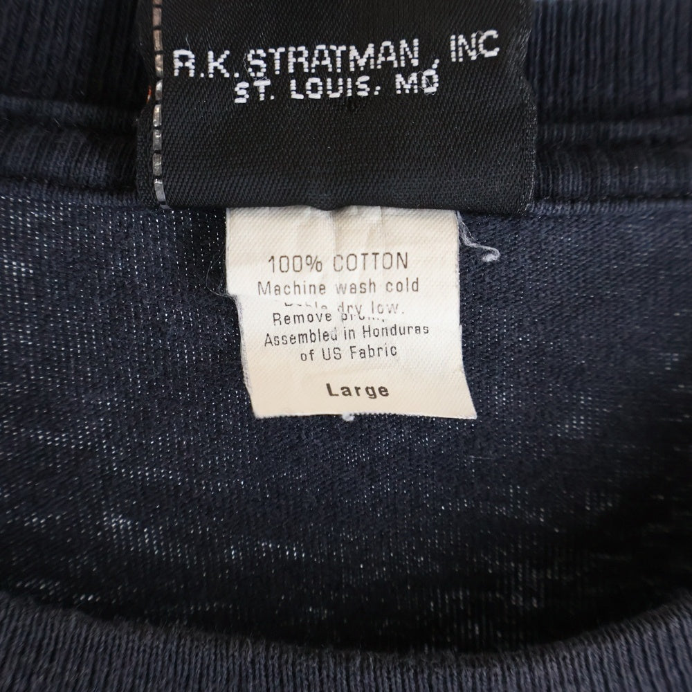 HARLEY DAVIDSON(ハーレーダビッドソン) 00s VINTAGE INFERNO FLAMES L/S TEE 2006 ヴィンテージ インフェルノフレイムス 袖ファイヤー 長袖Tシャツ クルーネック ブラック