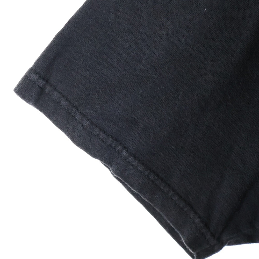 HARLEY DAVIDSON(ハーレーダビッドソン) 00s VINTAGE EAGLE FLAMES BAR&SHIELD TEE イーグルフレイムス ファイヤー バーアンドシールド プリント 2000 半袖Tシャツ ブラック