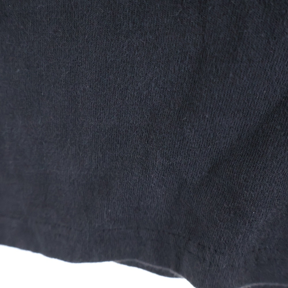 HARLEY DAVIDSON(ハーレーダビッドソン) 00s VINTAGE EAGLE FLAMES BAR&SHIELD TEE イーグルフレイムス ファイヤー バーアンドシールド プリント 2000 半袖Tシャツ ブラック