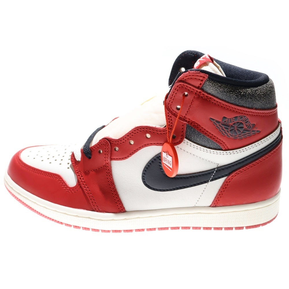 NIKE(ナイキ) AIR JORDAN 1 HIGH OG LOST FOUND CHICAGO エアジョーダン1 ハイ OG ロスト&ファウンド シカゴ レッド/ホワイト US9.5/27.5cm DZ5485-612