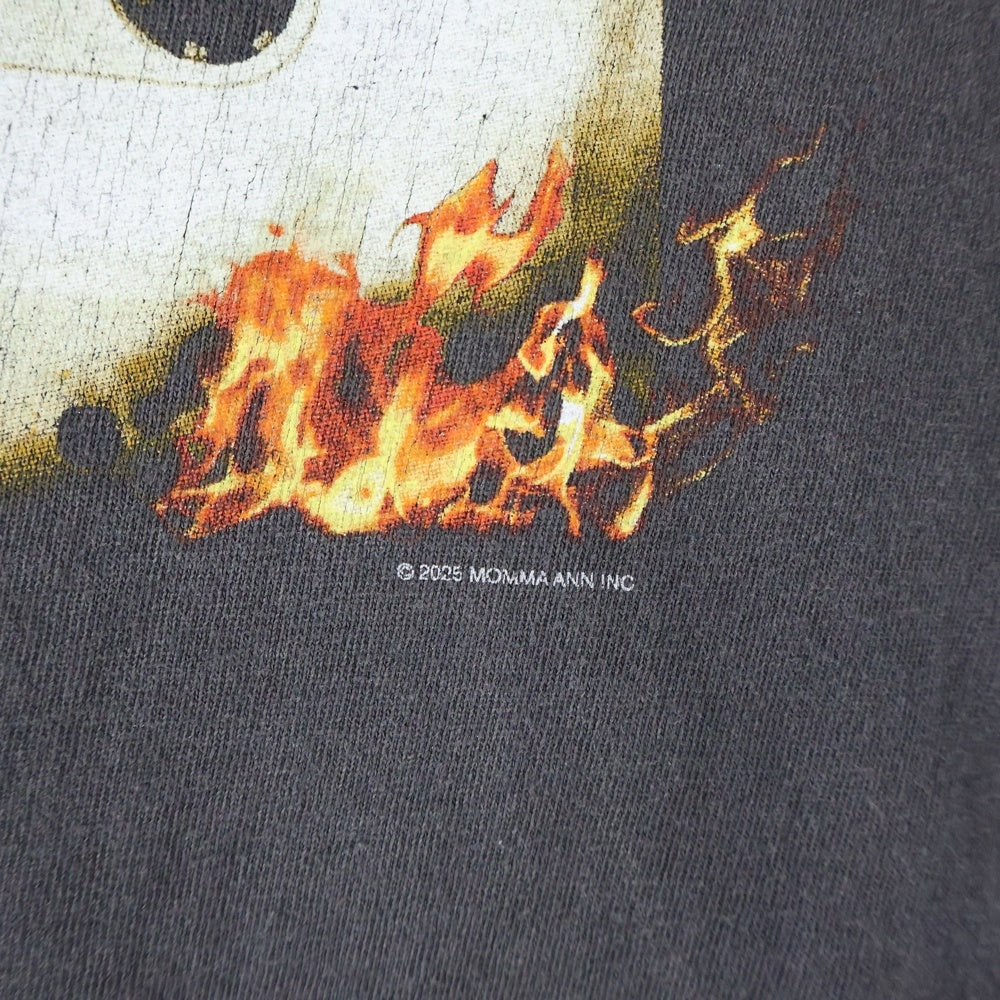 SAINT MICHAEL(セントマイケル) 25AW NAS SS TEE SM-HR1-0000-C20 プリント半袖Tシャツ グレー