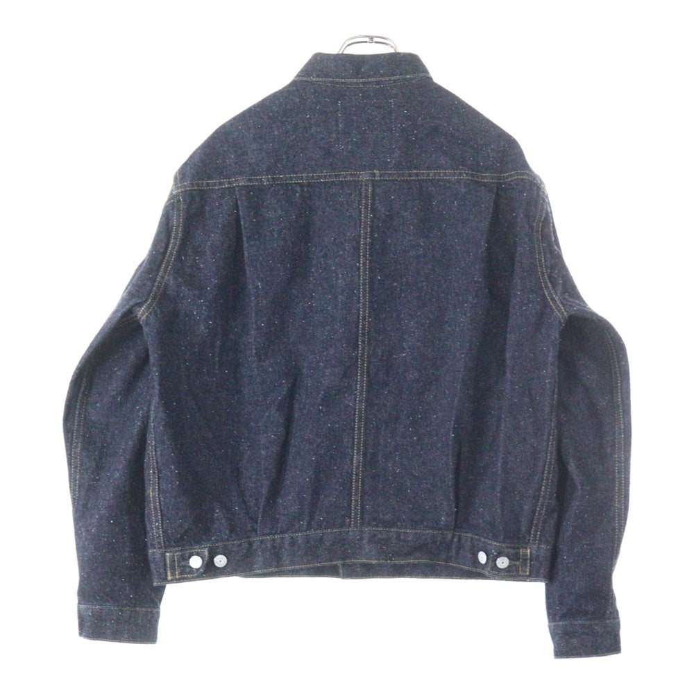 New Manual(ニュー マニュアル) #006 LV 2nd T-BACK JACKET JK-YY-0003 セカンドデニムジャケット インディゴブルー Tバック ワンウォッシュ