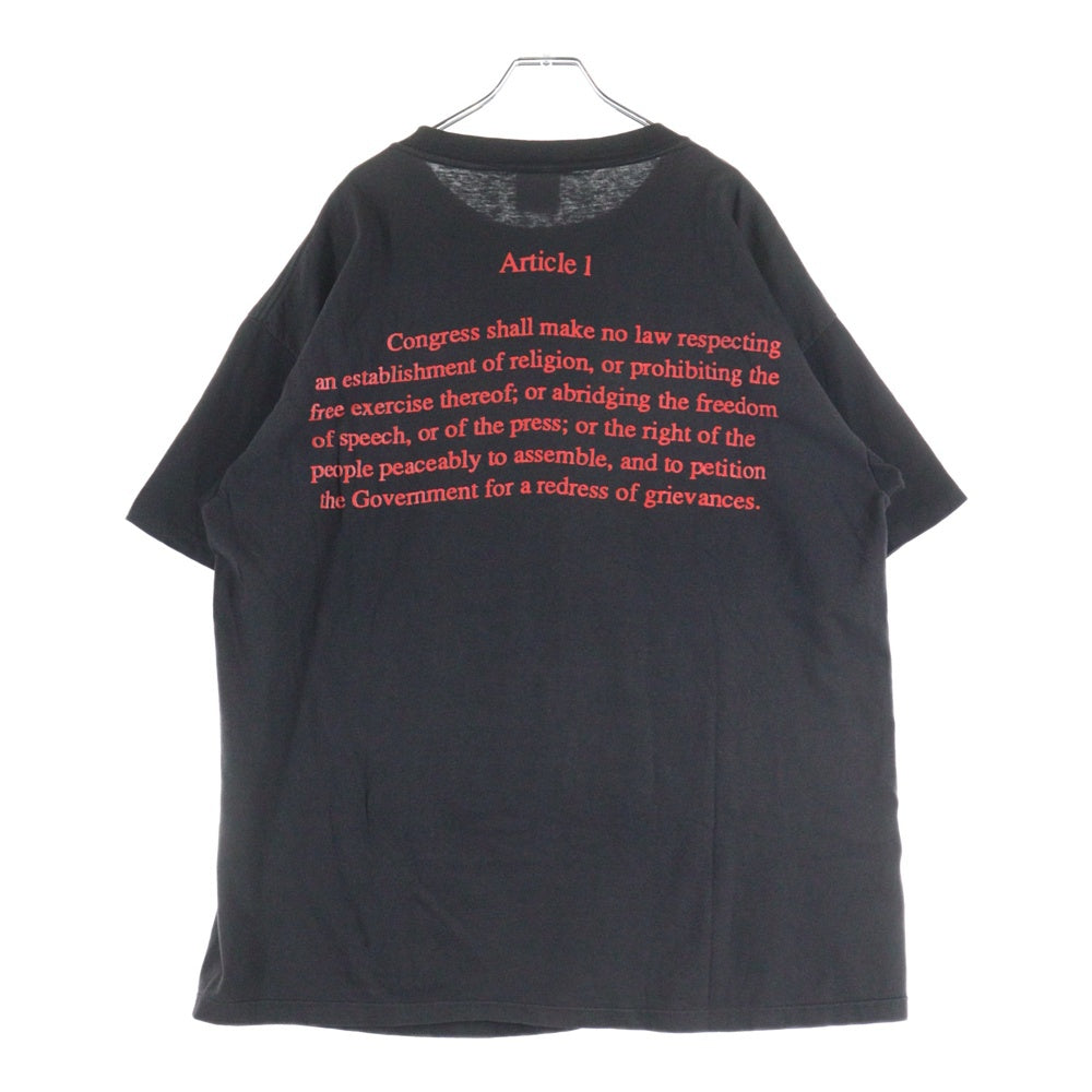 VINTAGE(ヴィンテージ) 90s JANE'S ADDICTION ARTICLE1 BROCKUMタグ ジェーンズアディクション 両面プリント 半袖Tシャツ ブラック