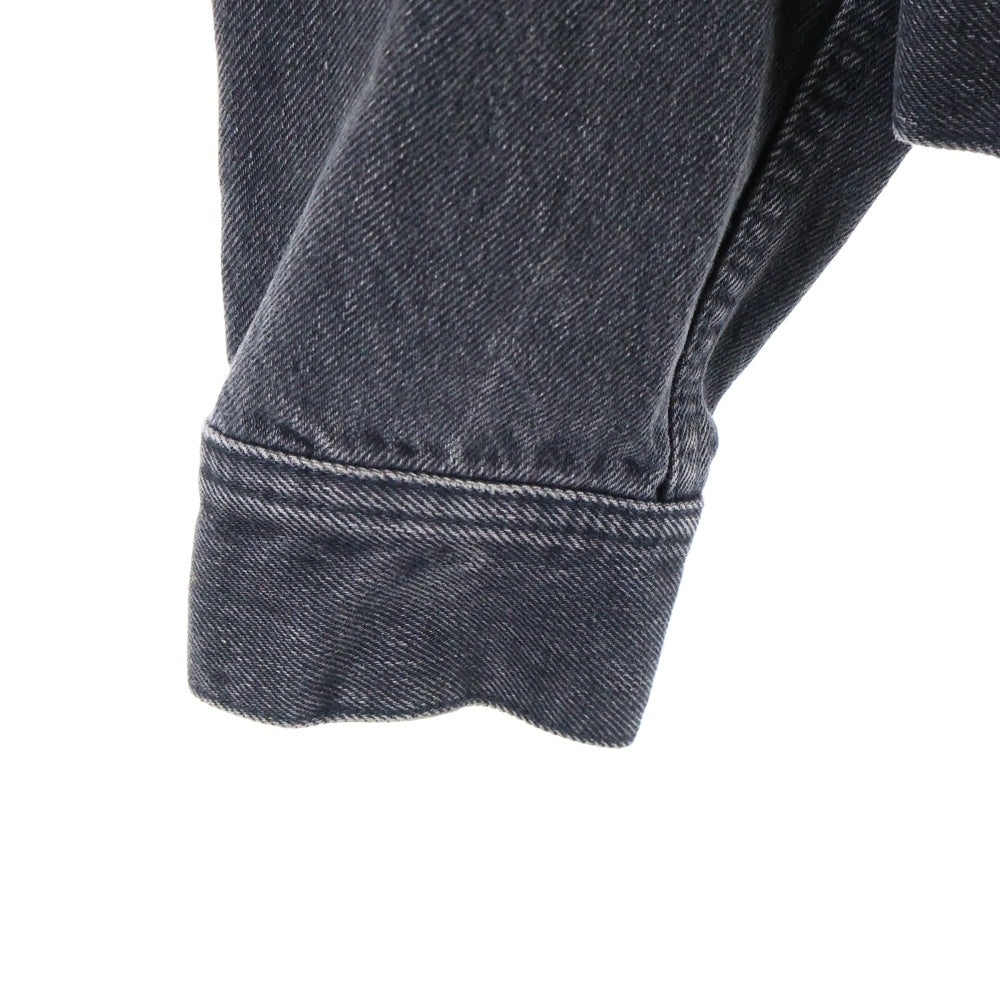 CELINE(セリーヌ) HOODED LOOSE TRUCKER JACKET 2Q472947F.38VB フード付き ルーズフィット トラッカージャケット ブラック