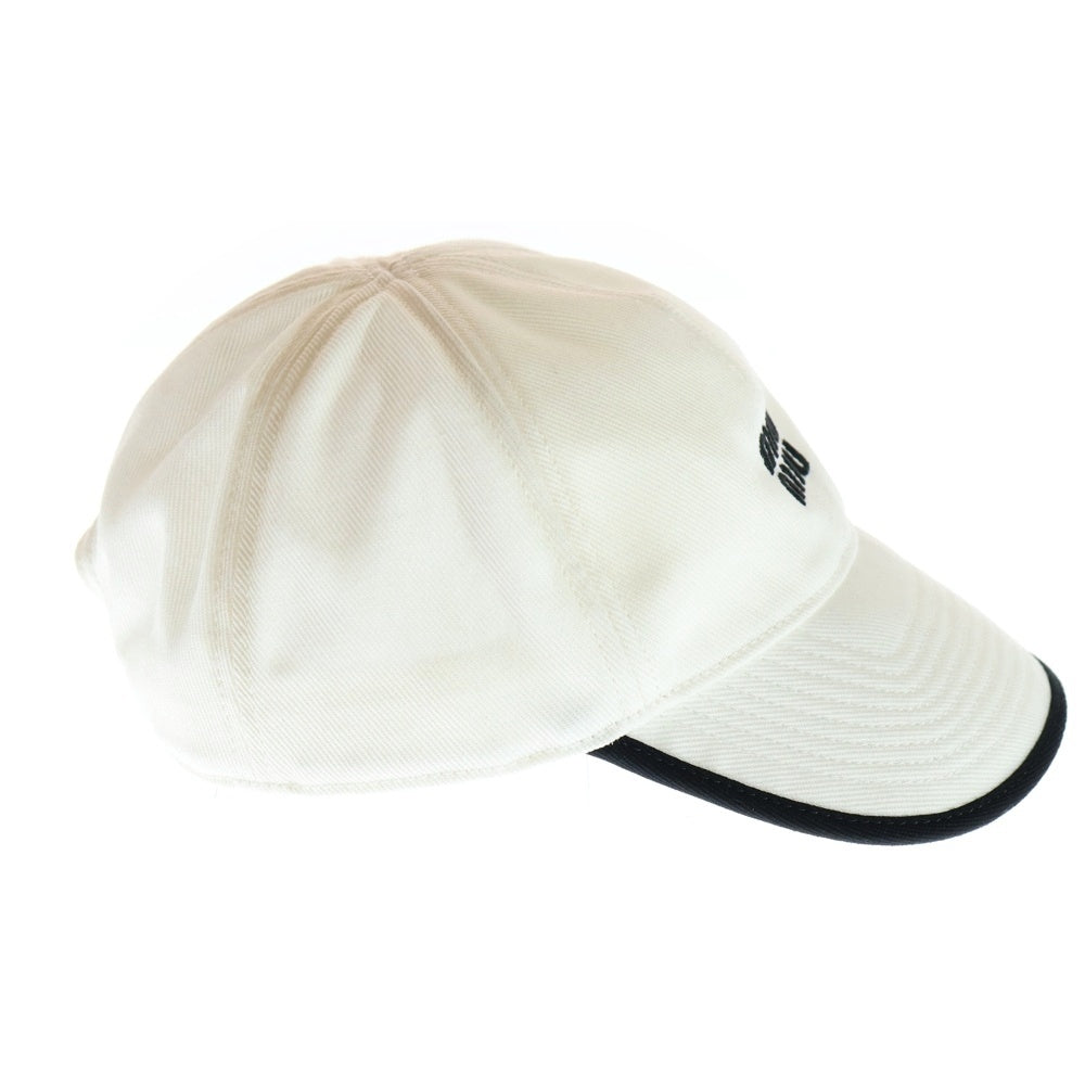 miumiu(ミュウミュウ) Baseball drill Blanc Cap 5HC369 ベースボール