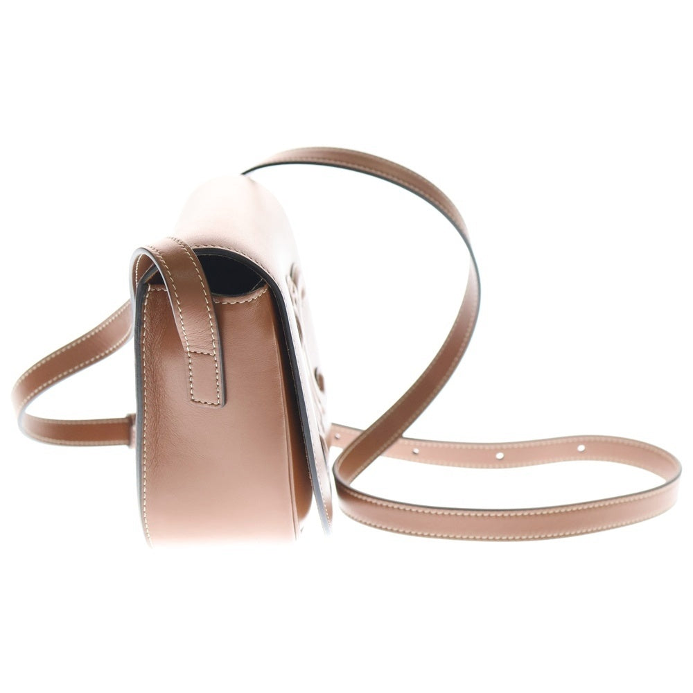 CELINE(セリーヌ) FOLCO CUIR TRIOMPHE BAG 198263DU3 フォルコ トリオンフ ショルダーバッグ ブラウン レディース