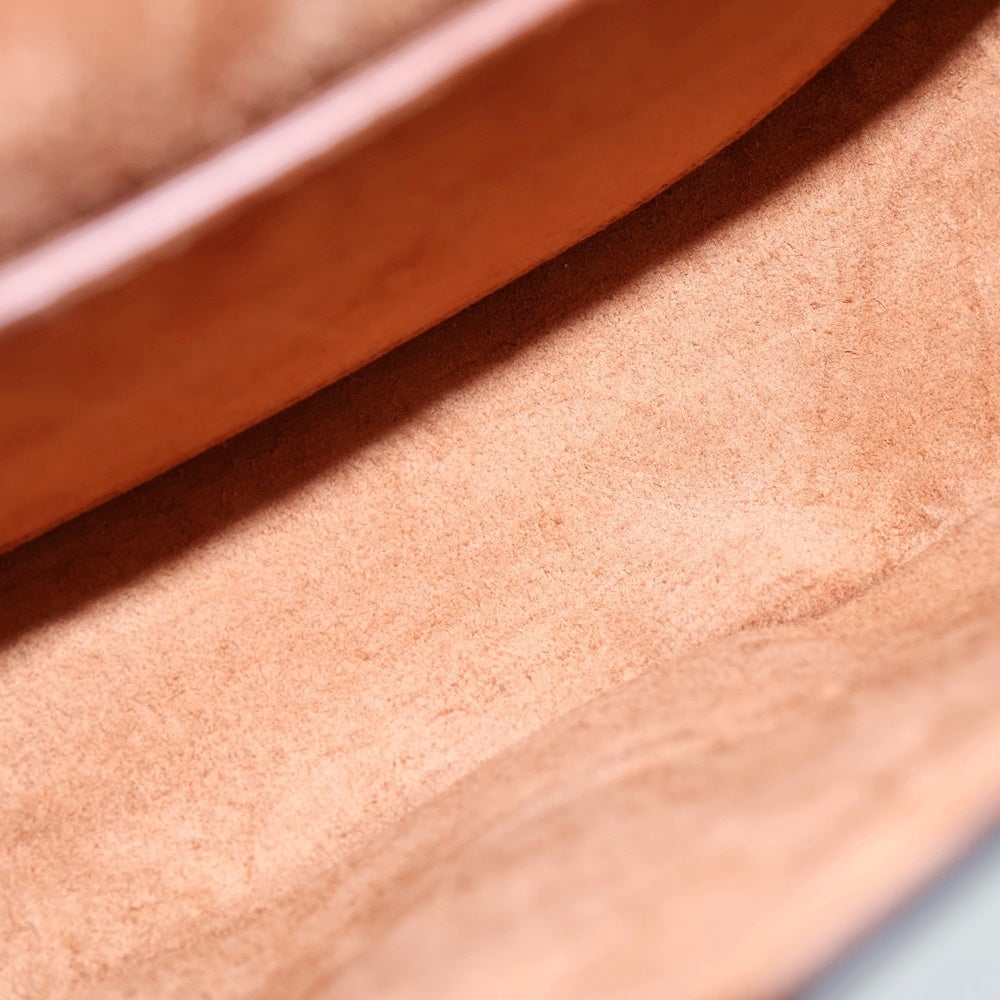 CELINE(セリーヌ) FOLCO CUIR TRIOMPHE BAG 198263DU3 フォルコ トリオンフ ショルダーバッグ ブラウン レディース