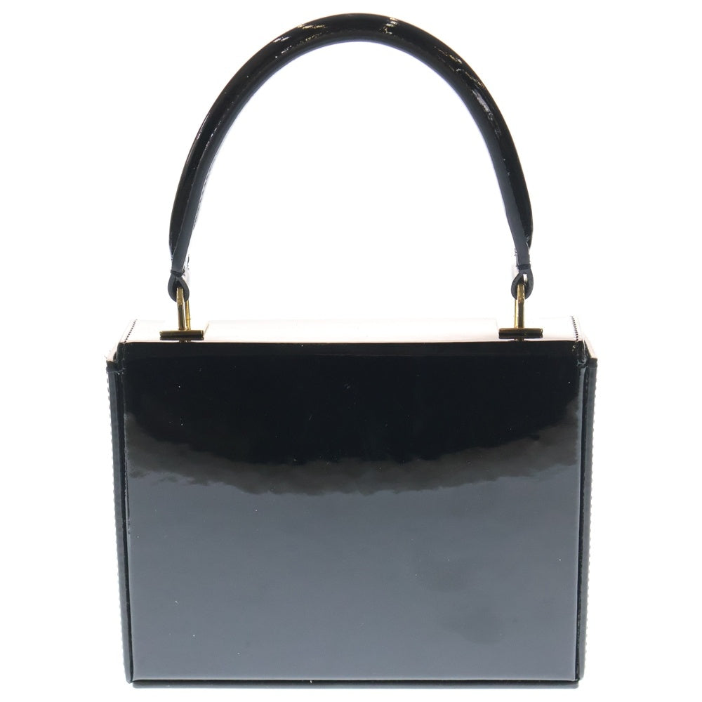 CELINE(セリーヌ) SMALL BOX BLANDINE BAG 118593FY1.38NO スモールボックス ブランディン 2WAY チェーンショルダー ハンドバッグ パテントレザー ゴールド金具 レディース