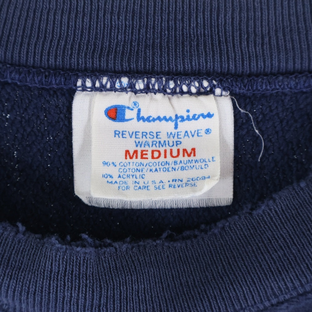 CHAMPION(チャンピオン) 80S REVERSE WEAVE RHOODE ISLAND SWEAT リバースウィーズ トリコタグ中期 ナス紺 スウェット ネイビー