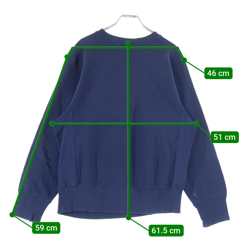 CHAMPION(チャンピオン) 80S REVERSE WEAVE RHOODE ISLAND SWEAT リバースウィーズ トリコタグ中期 ナス紺 スウェット ネイビー