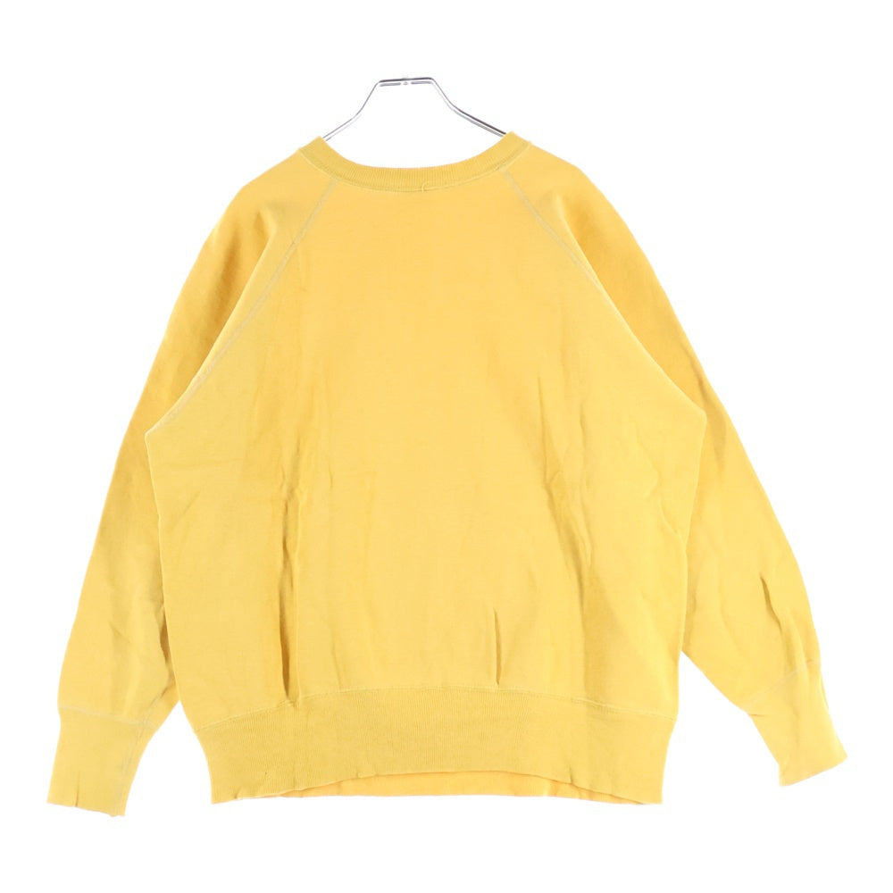 VINTAGE(ヴィンテージ) 50S SOUTHERN CALIFORNIA FLOCKY SWEAT 南カリフォルニア フロッキー スウェット イエロー
