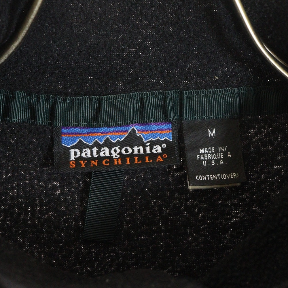 PATAGONIA(パタゴニア) 90S SYNCHILLA FLEECE JACKET シンチラ フリース ジャケット ブラック 25450