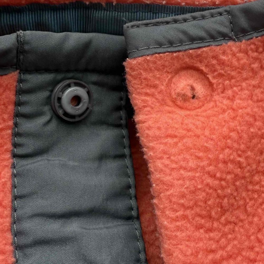 PATAGONIA(パタゴニア) 90S INSIDE OUT SEAMS SNAP-T SYNCHILLA FLEECE JACKET 98年製 インサイドアウト フリース ジャケット サーモンピンク オレンジ