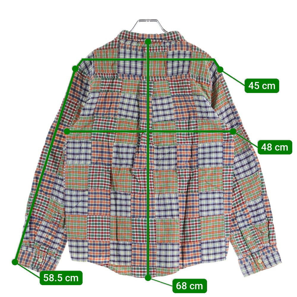 J.CREW(ジェイクルー) 90S VINTAGE CHECK SHIRT 巨人タグ チェックシャツ マルチカラー
