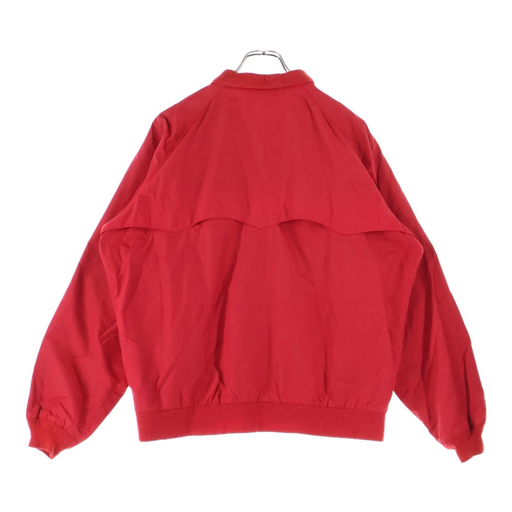 L.L.Bean(エルエルビーン) VINTAGE ヴィンテージ ナイロン ハリントンジャケット ウォームアップ ジップブルゾン レッド E235