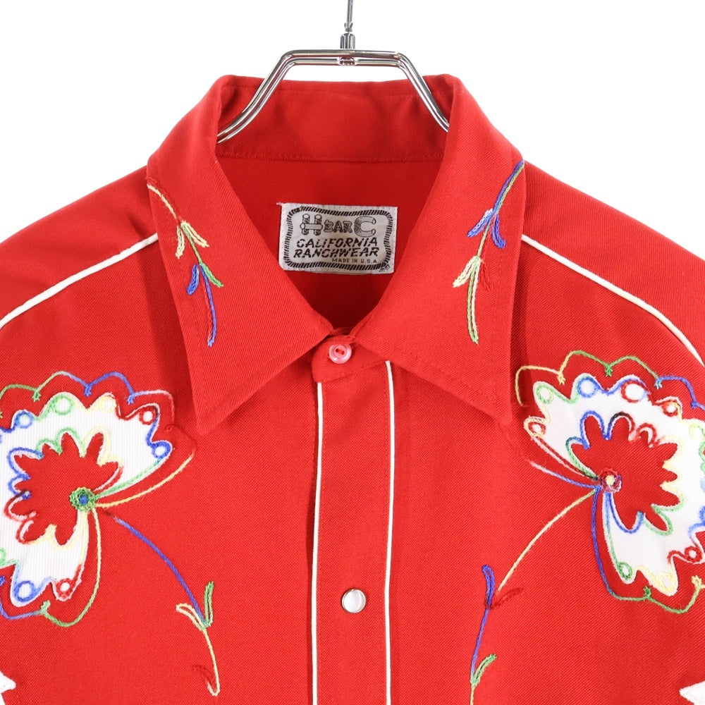 HBARC(エイチバーシー) 60s VINTAGE WESTERN SHIRT ヴィンテージ 花柄