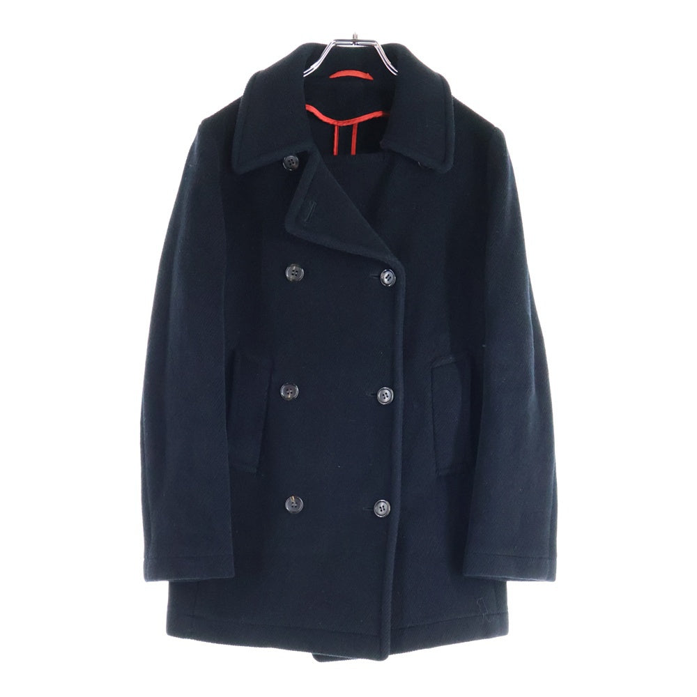 NO BRAND(ノーブランド) 03AW INVERTERE MADE IN ENGLAND WOOL COAT インバーティア イギリス製 ウール コート ブラック WSTCWA-AW03 レディース