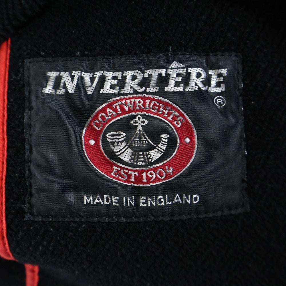 NO BRAND(ノーブランド) 03AW INVERTERE MADE IN ENGLAND WOOL COAT インバーティア イギリス製 ウール コート ブラック WSTCWA-AW03 レディース