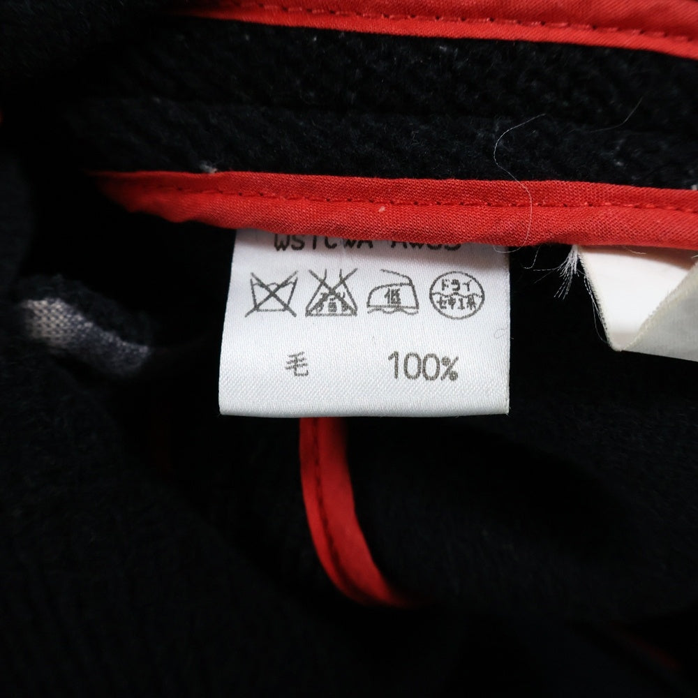 NO BRAND(ノーブランド) 03AW INVERTERE MADE IN ENGLAND WOOL COAT インバーティア イギリス製 ウール コート ブラック WSTCWA-AW03 レディース