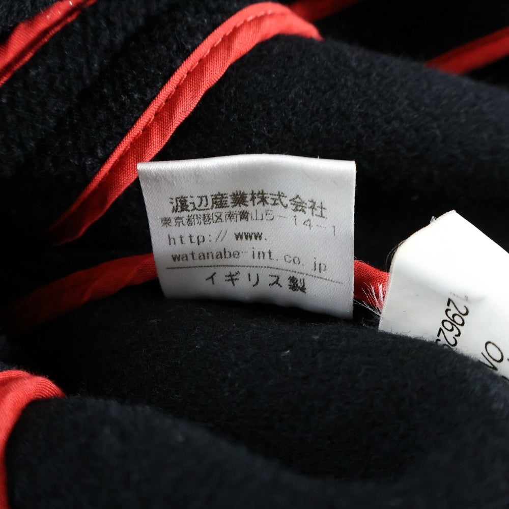 NO BRAND(ノーブランド) 03AW INVERTERE MADE IN ENGLAND WOOL COAT インバーティア イギリス製 ウール コート ブラック WSTCWA-AW03 レディース