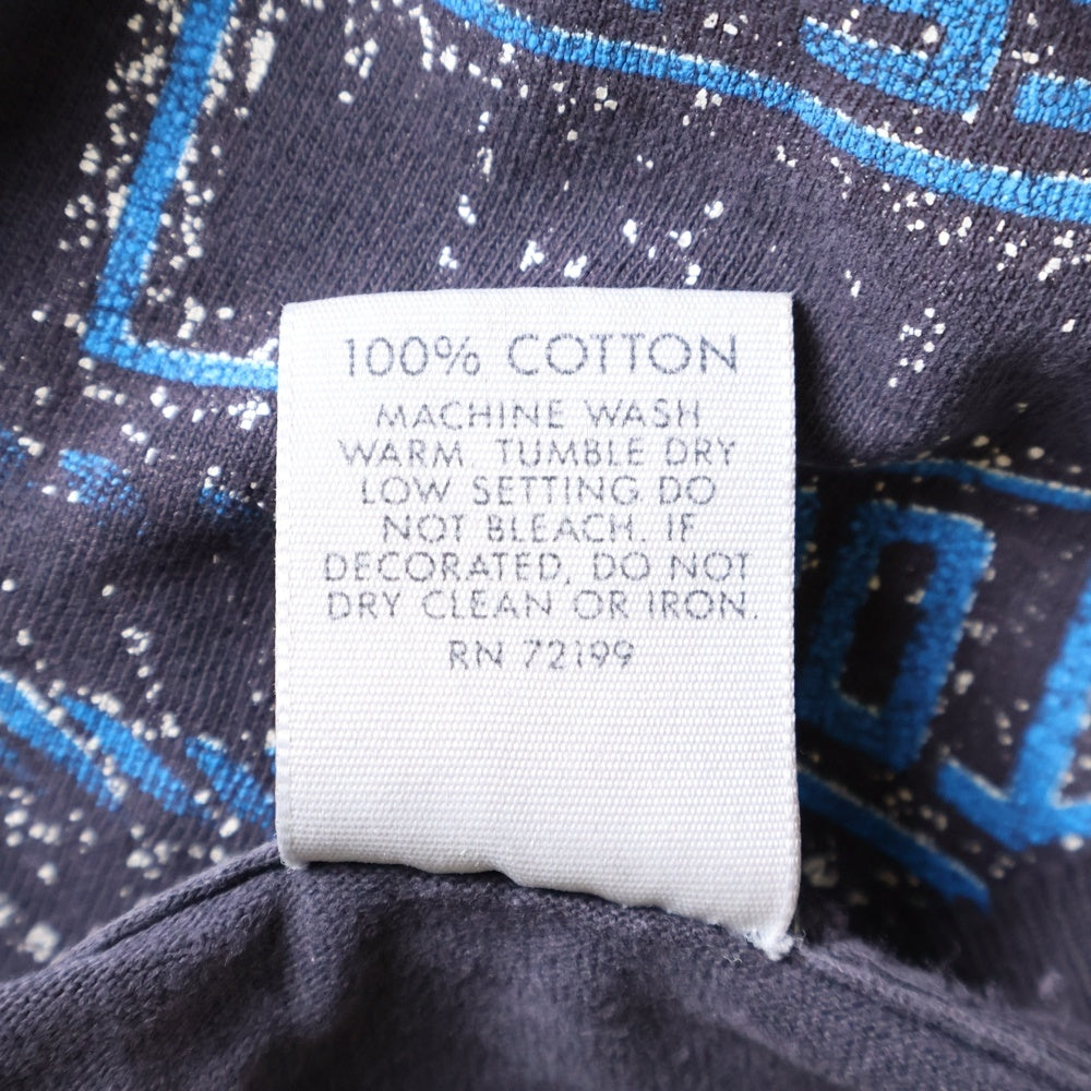 HARLEY DAVIDSON(ハーレーダビッドソン) 90S VINTAGE PROUD TO BE AN A AMERICAN 両面プリント 半袖Tシャツ カットソー ブラック