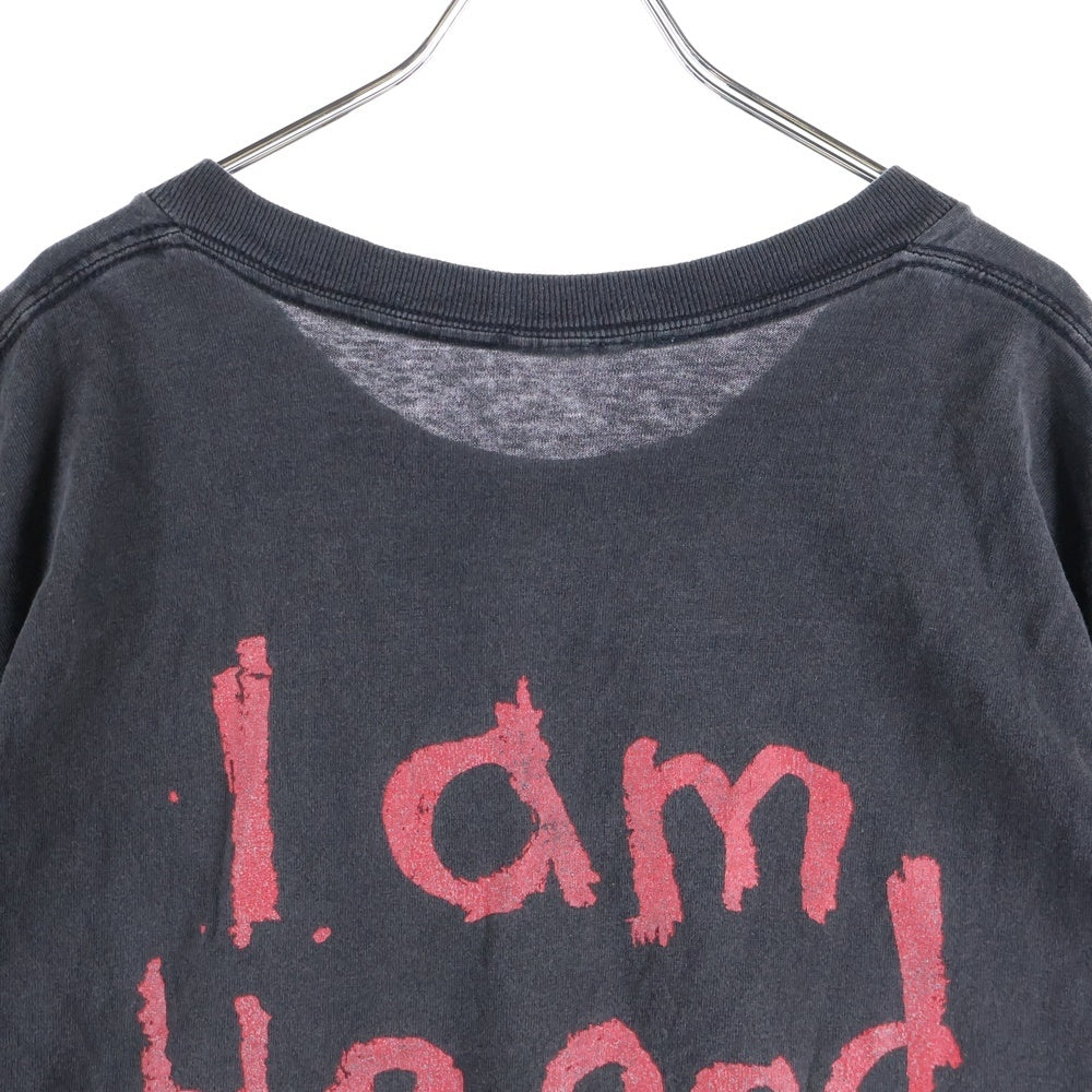 VINTAGE(ヴィンテージ) 90s MARILYN MANSON LUNCHBOX I AM THE GOD OF FUCK 1994 マリリン マンソン ランチボックス 半袖Tシャツ カットソー ブラック