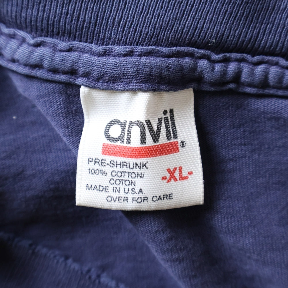 VINTAGE(ヴィンテージ) 90S RAGE AGAINST THE MACHINE L/S レイジ アゲインスト ザ マシーン バンド 長袖Tシャツカットソー ネイビー