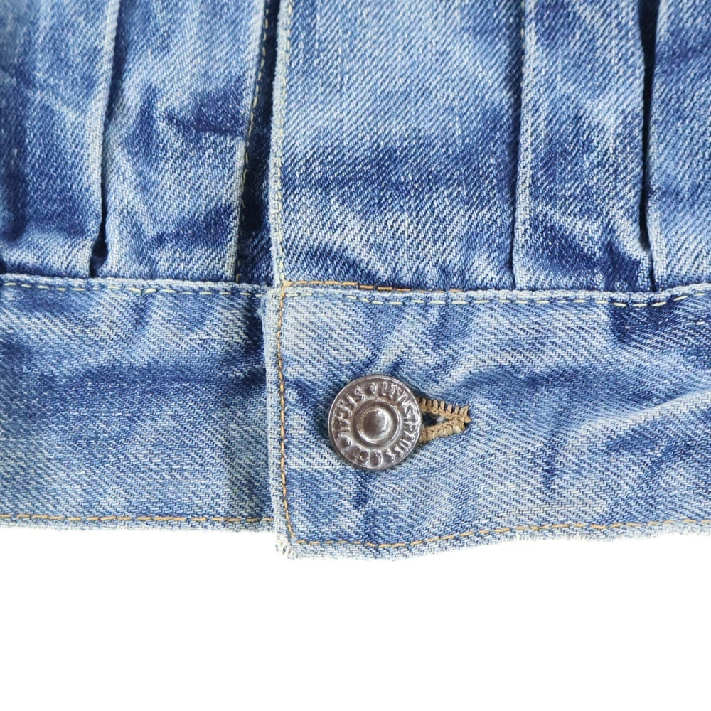 【希少】50s Levi's リーバイス ハギ 付き 2nd デニムジャケット Levi's(リーバイス) 50s VINTAGE 507XX 2nd BIGE 紙パッチ ボタン裏17