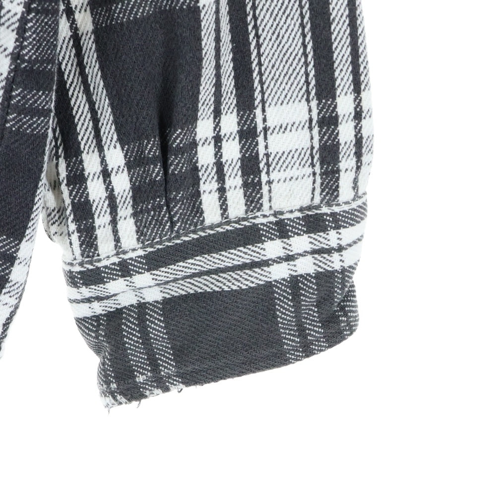 FIVE BROTHERS(ファイブブラザー) 90s チェックネルシャツ ブラック