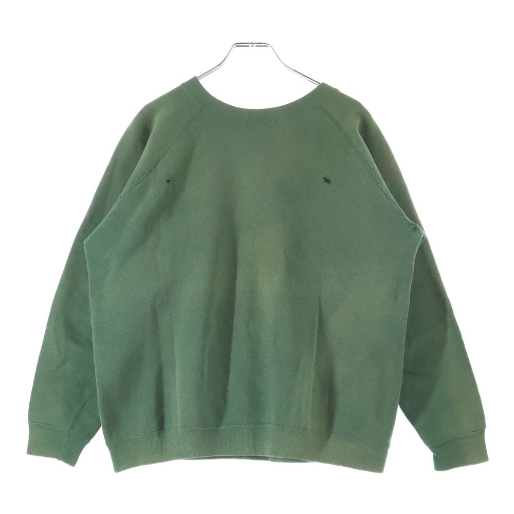 VINTAGE(ヴィンテージ) 50S CHADWICK BEACH PULLOVER SWEAT チャドウィック ビーチ 袖ステッチ貫通 プルオーバー スウェット トレーナー カーキ