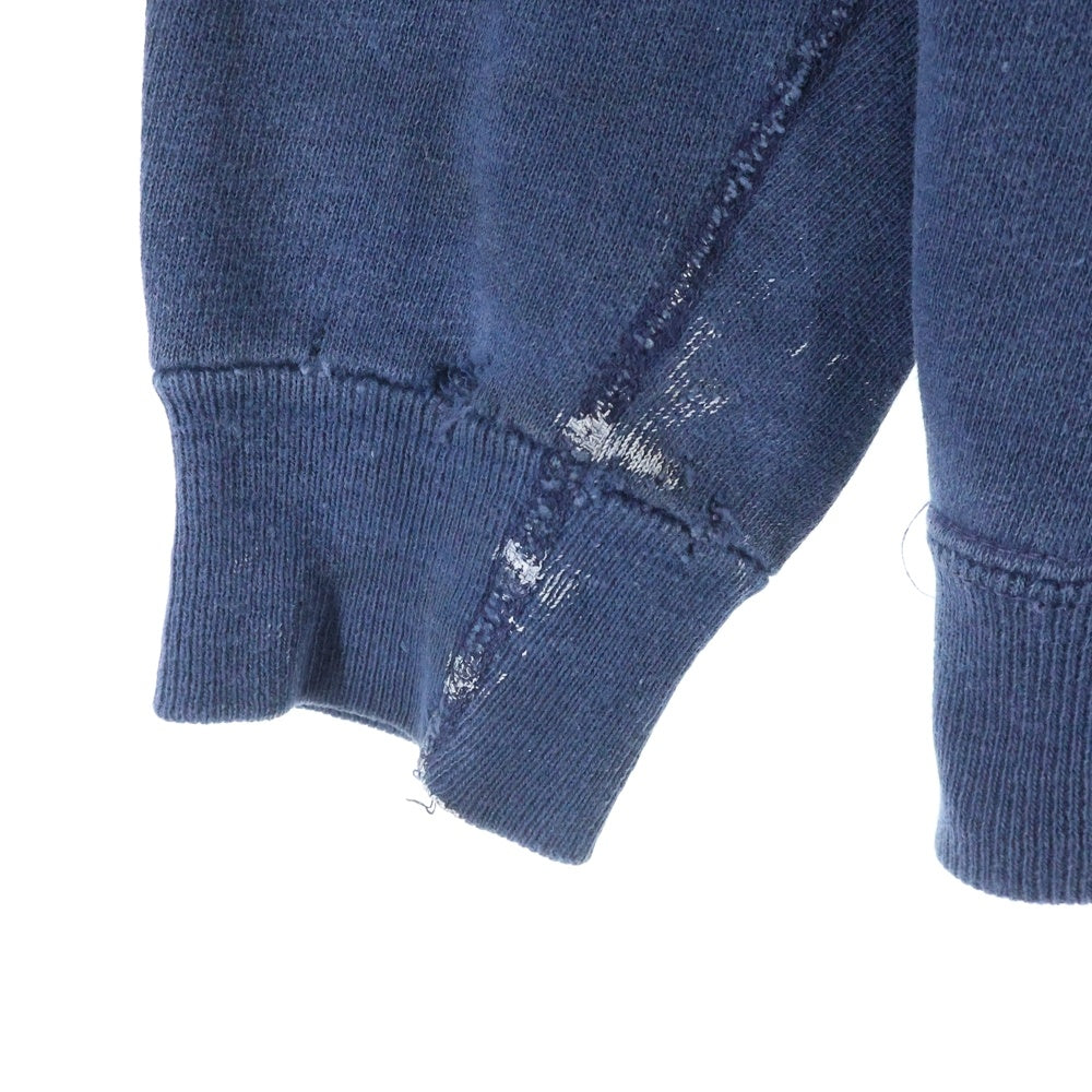 VINTAGE(ヴィンテージ) 60S OAKLAND BALLET SWEAT オークランド スウェット トレーナー 脇ガゼット 袖ステッチ貫通 ネイビー