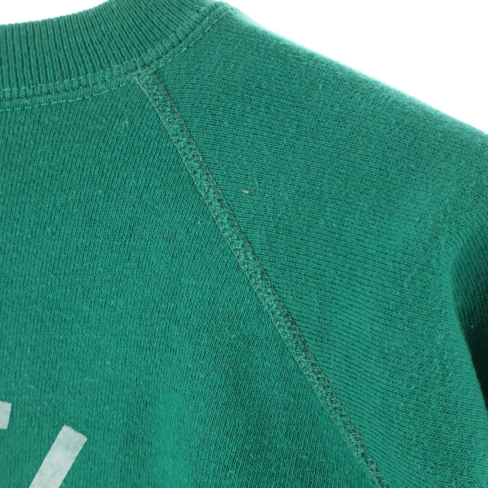 VINTAGE(ヴィンテージ) 60S CHI TRIELLAS FLOCKY SWEAT フロッキー 脇ガゼット グリーン