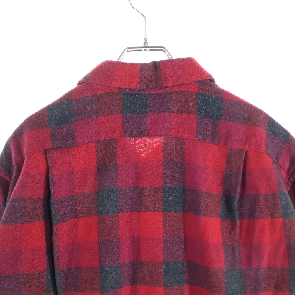PENDLETON(ペンドルトン) 60S VNTAGE WOOL L/S CHECK SHIRT ヴィンテージ ウール チェック 長袖シャツ レッド/ブラック