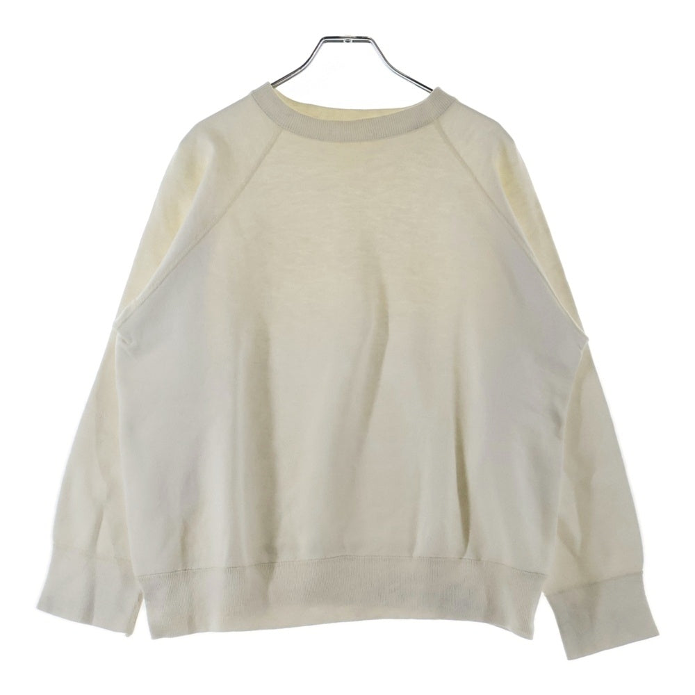 VINTAGE(ヴィンテージ) 50S PULLOVER SWEAT 脇ガゼット プルオーバー ラグラン スウェット トレーナー ホワイト