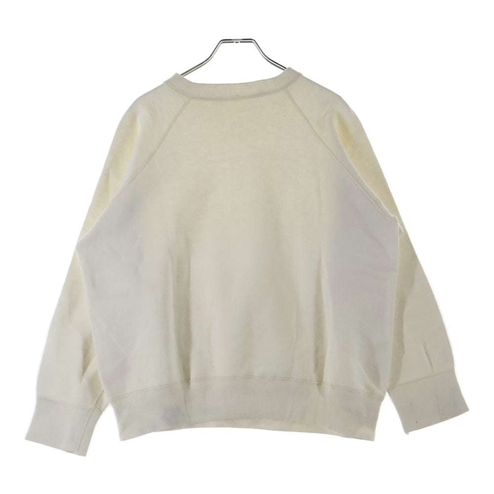 VINTAGE(ヴィンテージ) 50S PULLOVER SWEAT 脇ガゼット プルオーバー ラグラン スウェット トレーナー ホワイト