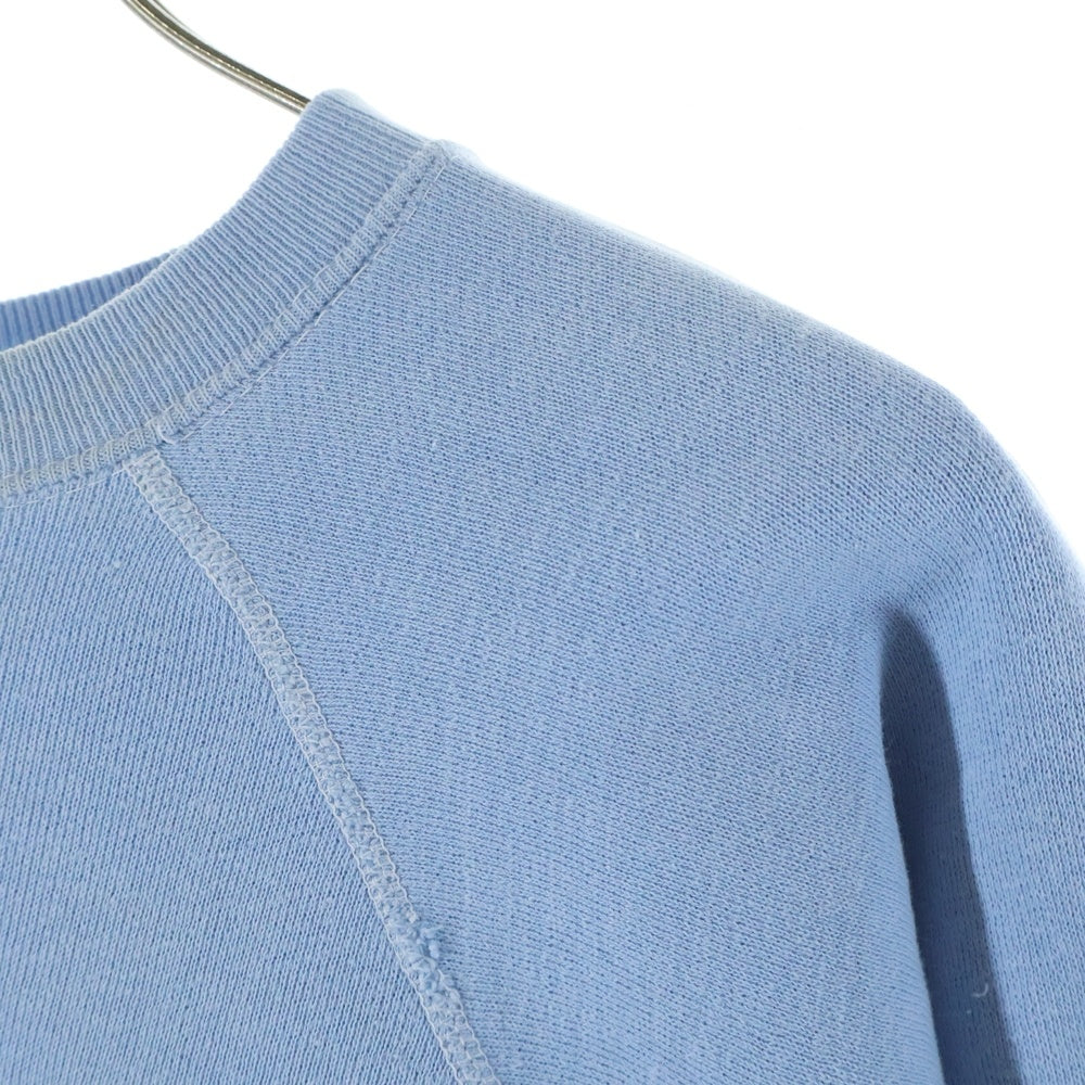 VINTAGE(ヴィンテージ) 50S ADAMS STATE COLLEGE PULLOVER FLOCKY SWEAT アダムス フロッキー プルオーバー スウェット トレーナー ブルー