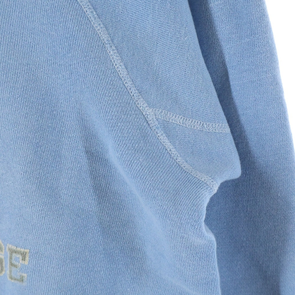 VINTAGE(ヴィンテージ) 50S ADAMS STATE COLLEGE PULLOVER FLOCKY SWEAT アダムス フロッキー プルオーバー スウェット トレーナー ブルー