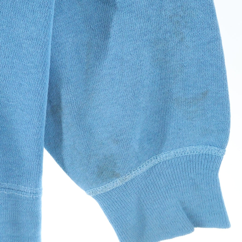VINTAGE(ヴィンテージ) 50S PULLOVER SWEAT ラグラン 袖ステッチ貫通 プルオーバー スウェット トレーナー ブルー
